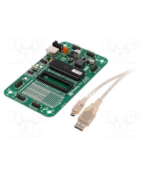 MIKROE-977 Dev.kit: Microchip AVR; ATMEGA; Components: ATMEGA16 RtS1Lml169vMjZnMm8dYNrM87Yj74WSChTd7VnoZwQI