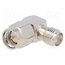 CONSMA010 Coupler; SMA male,SMA female; angled 90°; 50Ω; PTFE; gold-plated kuGj3IppFQKk3yKPsqvMpx4UMGjEXVMBj_U4xWkyDEg