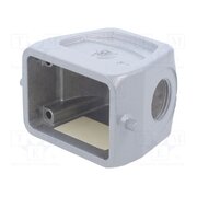 70.350.0635.1 Enclosure for connectors: HDC; size 6; Locking: for latch; M20 HWiBg0MF2ivz1OT8WQbZzCU8SuUleORGgM2b5ppGpjw