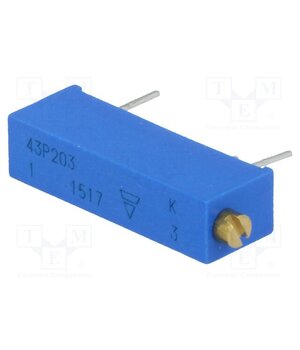 M43P203KB40 Potentiometer: mounting; multiturn; 20kΩ; 750mW; ±10%; linear 4L6P7TyVvO2JYn9Eu22rIgJk-bJ1_GVmWwxivB5thbw
