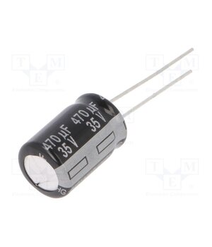 ECA1VHG471 Capacitor: electrolytic; THT; 470uF; 35VDC; Ø10x16mm; Pitch: 5mm PPpEAfHDIrGcnZuzp_OZ6d2Cv1Wz1Qg5bSF-gh2q33I