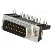 DA15-PL-24 Connector: D-Sub; PIN: 15; socket; male; angled 90°; THT; UNC 4-40 7tw7Ojt-5rfX4UA3k-IoyNJxqj_2nTi6k20wSTH0WkE