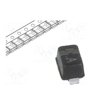 TBAS516 Diode: switching; SMD; 85V; 250mA; 4ns; SOD523; Ufmax: 1.25V; Ifsm: 4A ZdWWhfypyZXP827XT-grC8t5fG5gubJlK6-CkmkC7gg