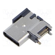USB4205-GF-A Connector: USB C; socket; SMT; PIN: 16; side,angled 90°; USB C; 5A YGaZyEa7x5omlFND3KavXlmTd3Lnuh4WeCvADa4quFc