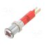 19010353 Indicator: LED; superflat; red; 24VDC; Ø8mm; IP40; connectors; 13mcd fQt6JqblZmmZSXcghsUBY8zXgrvcva6SBcpaWCoBWB8