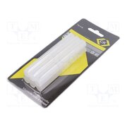 T6218 06 Hot melt glue; Ø: 11mm; white,transparent; L: 100mm; 120°C; 6pcs. Ebbr8GSmYnat2PKOyqub3_EW8w2jLhGvy0kMbCzmzv8