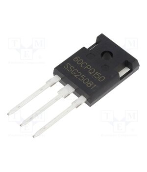 60CPQ150 Diode: Schottky rectifying; THT; 150V; 60A; TO247AD; Ufmax: 830mV KFoQvNilFL-K56agHiNIeEj10R232NtPv31gTiTnlEc