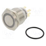 LAS1GQ22-11E/G/12V/S Switch: vandal resistant; Pos: 2; SPDT; 3A/220VAC; 5A/24VDC; IP65 suChQ6DjehFbaMUBMwxwwTXm7kf4HjgAoClKIEFMLCQ
