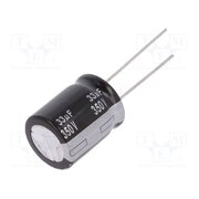 EEUEB2V330S Capacitor: electrolytic; THT; 33uF; 350VDC; Ø16x20mm; Pitch: 7.5mm T9byDBLITX2zjSjIkADYm7HnzTD1rozPhS2xsbgz66I