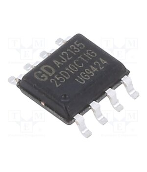 GD25D10CTIGR IC: FLASH memory; 1MbFLASH; Dual I/O,SPI; 100MHz; 2.7÷3.6V; SOP8 Y1rgehlIkv275yBnZFrlWGq71ZEE0rxq3T2x_1y5fd8