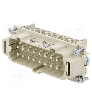 10194100 Connector: HDC; contact insert; male; EPIC H-BE; PIN: 16; 16A; 500V rWD-EfDCDeEQDad8hNpqQ20RCKXv3bXwoxHpITD1Qnw