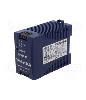 DPP50-48 Power supply: switching; for DIN rail; 50W; 48VDC; 1.05A; -10÷71°C 22lPyk0bJWsnES8KL4sxAe4FVCrqhCNvJ73bYK37aes
