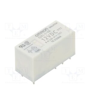 G2RL-2-HA-DC12 Relay: electromagnetic; DPDT; Ucoil: 12VDC; Icontacts max: 8A; G2RL gnErUxIToOGrqmWEln5tkr43QYEBPjke9ZSFDeiNMao