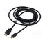 74088 Cable; HDMI plug,mini HDMI plug; PVC; Len: 5m; black; Core: CCS 4wbfTbGTe5hxbqnOZdevQWCDt5GmB6jgST0kd9w9zEA