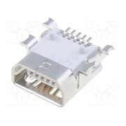 67803-8020 Connector: USB AB mini; socket; on PCBs; SMT; PIN: 5; horizontal 0vQu9W4vQzsWqiFPrFkYfTdZtCR2f3JFGbvV7xclvVA