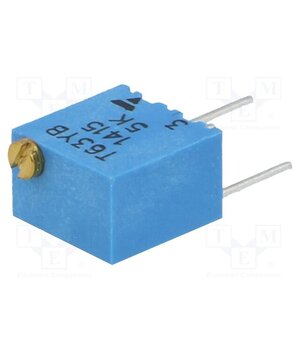 T63YB502KT20 Potentiometer: mounting; multiturn; 5kΩ; 250mW; ±10%; linear; T63YB 9fBSTv8C5iQ3PTW106xAC0zBsZL2OjbcaGVCAXJzXPc
