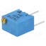 T63YB502KT20 Potentiometer: mounting; multiturn; 5kΩ; 250mW; ±10%; linear; T63YB 9fBSTv8C5iQ3PTW106xAC0zBsZL2OjbcaGVCAXJzXPc