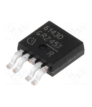 BTS6143D IC: power switch; high-side; 33A; Ch: 1; N-Channel; SMD; DPAK5 cuac5yUwnJwmbOdMirxpN-wbg3PvZDlwS95ekjSrUNY