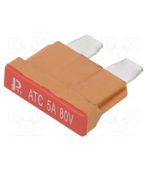 340024-80V Fuse: fuse; 5A; 80VDC; automotive; 19mm; copper; tinned iJc6uhlwQdPm4lkbufJpidC9ZgrO1O1LqwZ1ZLzWOCg