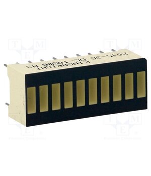DC-10GWA Display: LED; bargraph; green; 2.2÷5.6mcd; 25.4x10.16mm zW1UjgaOyqUM5834x1J6WdzeqFDLgoJ2xjuznuA_qyc