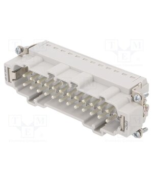 44423206 Connector: HDC; contact insert; male; EPIC H-BE; PIN: 24; 16A; 500V wJ8S2VQL0FQ1IsCwnjkYDV-C5sND2HQKzeSRDGyqAQ0