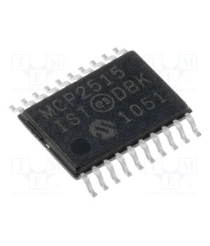 MCP2515-I/ST IC: CAN controller; 1Mbps; 2.7÷5.5VDC; TSSOP20; -40÷85°C; tube FU6EG-cSGP76H4VRCx5YvscdkVl3N0j22s24Bb5i8nI