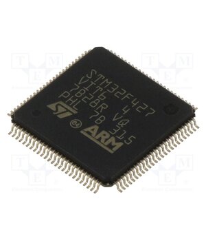 STM32F427VIT6 IC: STM32 ARM microcontroller; 180MHz; LQFP100; 1.8÷3.6VDC -fu6aChGXV2TKeJii0XAnF7HZVvCcHVakFGfoZgFd6g