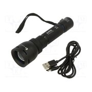 ALPHA 2.4 FHH0118 Torch: LED; luminous flux adjustment; 2h; 500lm; IPX4; FALCON EYE VlqzOWftCtivqWpRJnO1Cd1ozS0XLwCfMBWMztWYIIU