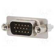 10090928-P154VLF Connector: D-Sub HD; PIN: 15; socket; male; for panel mounting WYUl_APgLT079JIVhIxY4s1ZJyaVD48nLl8P2Wlq_RA