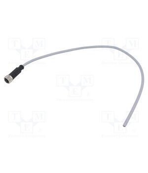 C21320000000018 Connector: M12; plug; female; PIN: 5; straight; cables; 0.5m PCiKjonRD4xEdF0IkmjGV1-qyqoDvolZqAZE2skbULM