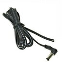 DC cable 2.1/5.5mm angled plug, 2x0.22mm², 1.5m