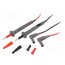 FTC00001307D Test leads; Inom: 20A; Len: 1m; probe tip,banana plug 4mm; Ø: 4mm Jtu7LRJDLHtikt8RpK4uwwVNudasSwq-zeiZ8P0drRw