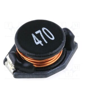 DL22-47 Inductor: wire; SMD; 47uH; Ioper: 1.8A; 0.14Ω; Isat: 1.6A; A: 12.95mm t3PEoQWHmimsvl751XhG6LxRF46thWWbVXgKWPLAxV8