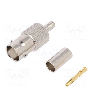 000-36800-RFX Connector: BNC; plug; female; straight; 50Ω; crimped; for cable; POM KewfIuKAf97AIKiRSNRg8LA-IqY3CX9rZ_wy_kDPyUY