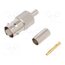 000-36800-RFX Connector: BNC; plug; female; straight; 50Ω; crimped; for cable; POM KewfIuKAf97AIKiRSNRg8LA-IqY3CX9rZ_wy_kDPyUY