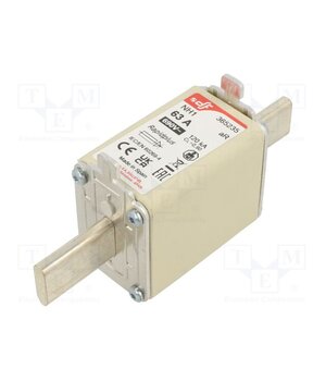 365235 Fuse: fuse; 63A; 690VAC; 550VDC; aR; ceramic; NH1 wKkXs6rGyUdxSkUi3Db4sSRToNUJqEgM2NdvOtyJwbE