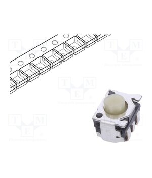 SKRTLBE010 Microswitch TACT; SPST; Pos: 2; 0.05A/12VDC; SMT; 1.6N; 3.4mm; SKRT eWAvuZfFSN8fEmBllGkn1jlWNgQn5eEhwG5n7zjL-YI