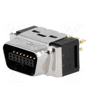 10114-3000PE 7100206785 Connector: MDR; PIN: 14; shielded; for cable; polyester; plug; male H7NVzgPmCoTPxOEIJbRw35UjQijsXlAY1UbZ6KcC5uA
