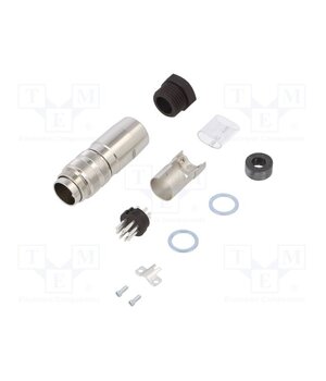 C09131H0081012U Connector: M16; plug; male; PIN: 8; 3A; 100V; C091D; soldering; 0.5mm2 YQiU6uB4V2ZY9J_rFn9rmRiqkemBrXnuGuYsaXpPiCg