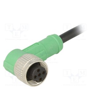 SAC-5P-3,0-PVC/M12FR Cable: for sensors/automation; M12; PIN: 5; angled; 3m; plug; 60VDC n0E59QPj-A8rMiglK2i8Y8Jf6k1lZKdRCetzKkuoyDQ