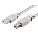 COMPUTER CABLE USB 2.0 A-B 3m