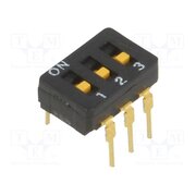A6D-3100 Switch: DIP-SWITCH; Poles number: 3; ON-OFF; 0.03A/30VDC; Pos: 2 KVhFckyTKCTv8sffm2C_8EtDzlj7Krr6YrkEXdHO84I
