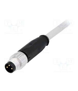 21348000380005 Connector: M8; male; PIN: 3; straight; with lead; plug; 0.5m; PVC v0sLnvI38hf_el_lmmbULN2fpxIKd-TBCuPIDAxEFHA