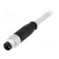 21348000380005 Connector: M8; male; PIN: 3; straight; with lead; plug; 0.5m; PVC v0sLnvI38hf_el_lmmbULN2fpxIKd-TBCuPIDAxEFHA