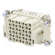 09162423101 Connector: HDC; contact insert; female; 10A; 250V; Han® HMC; PIN: 42 VyHV7FlEtcBVnGZzz4DqJoJnc2EGxbzmdXnKWfaS_DU