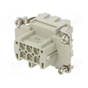 HE-006-FS Connector: HDC; contact insert; female; HE; PIN: 6; 16A; 500V; 6+PE G0tG5tZazRCtnl6kDb_gmJlXh_6VN_MQMw4_O3fva7o