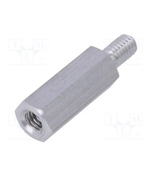 236X18 Screwed spacer sleeve; 18mm; Int.thread: M4; Ext.thread: M4 aCzvS66lC9FgJ_VS1XXSyCrDybK8cmyrioOLP6krh50