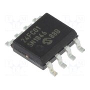 24FC01-I/SN IC: EEPROM memory; 1kbEEPROM; I2C; 128x8bit; 1.7÷5.5V; 1MHz; SO8 iqnB2dDl7cvrL0Pnoej9AITBaBz2dTVHRMmJu5lrEXc