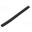 GEE144F-C0 Hole and edge shield; polyetylene; L: 30.5m; black; H: 5.6mm PmBcVG3HB6JOvncOX6bA_ygJKVJ2-7ZTJmKHimIig9c