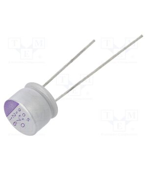 16SEF270M Capacitor: polymer; 270uF; 16VDC; THT; ±20%; Body dim: Ø8x7mm; 1000h xjdgzgN0eLbU5pG5gXZGHabf8Z3HDvn5QSvYhJUMggA